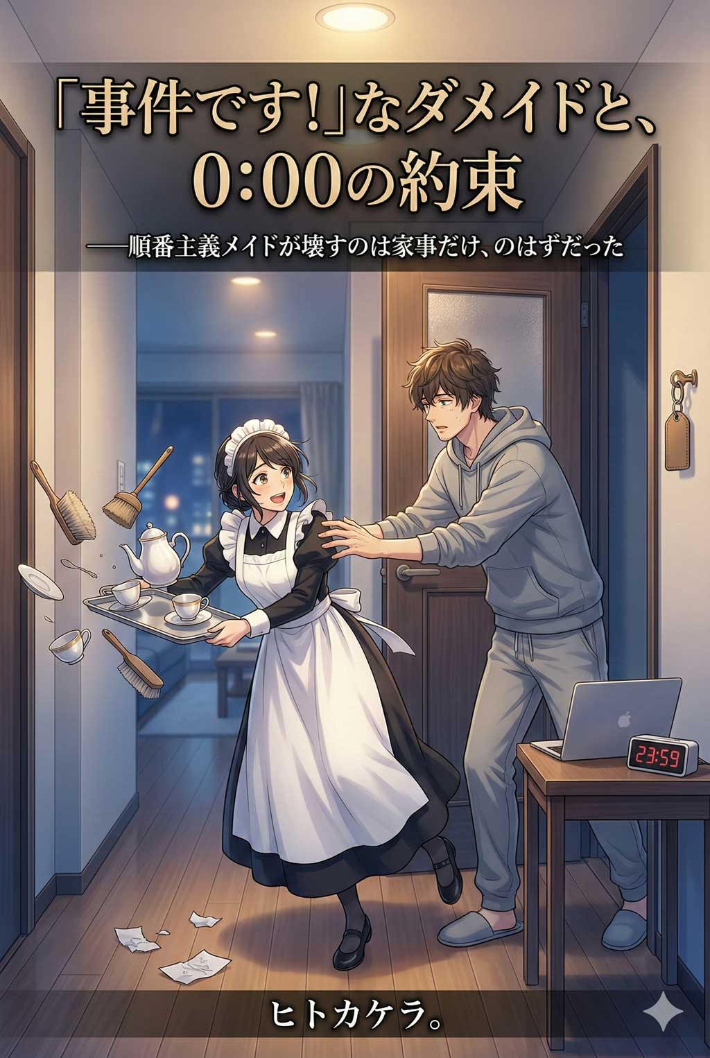 「事件です！」なダメイドと、0:00の約束 表紙